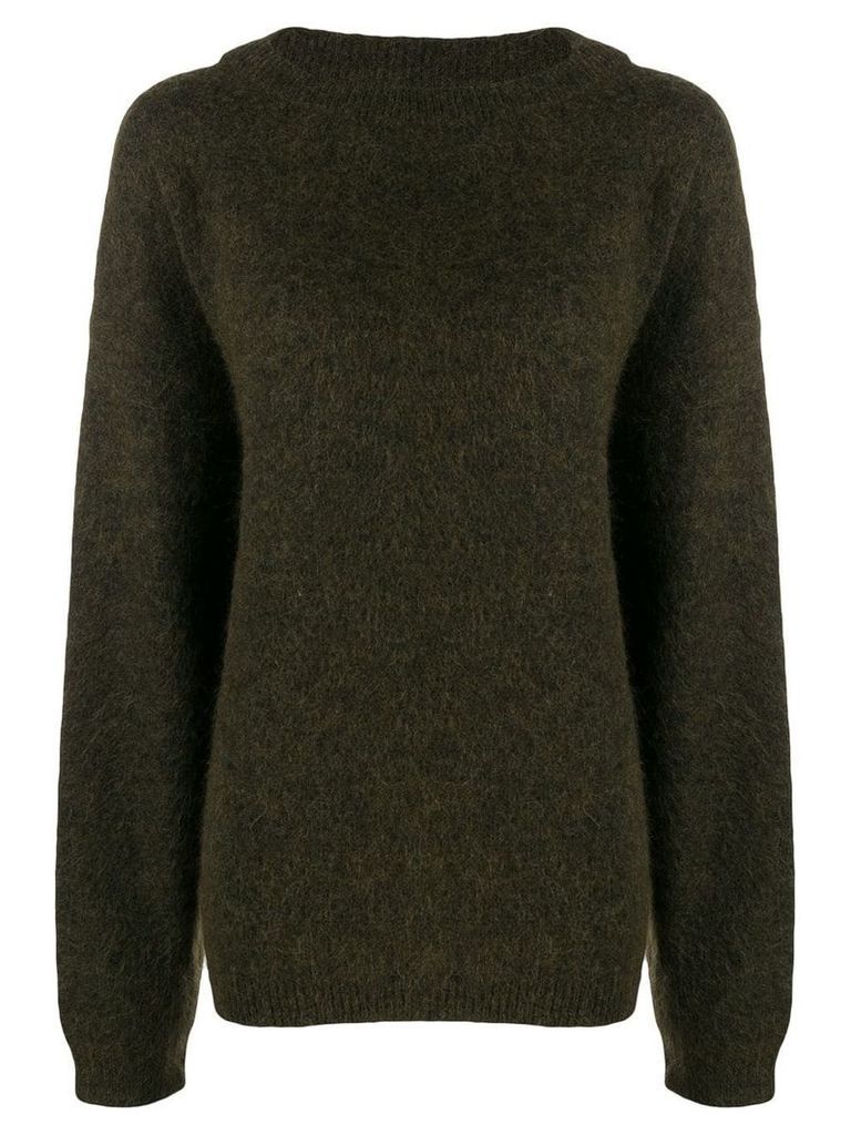 Acne Studios Dramatic Mohair knitted jumper - Green