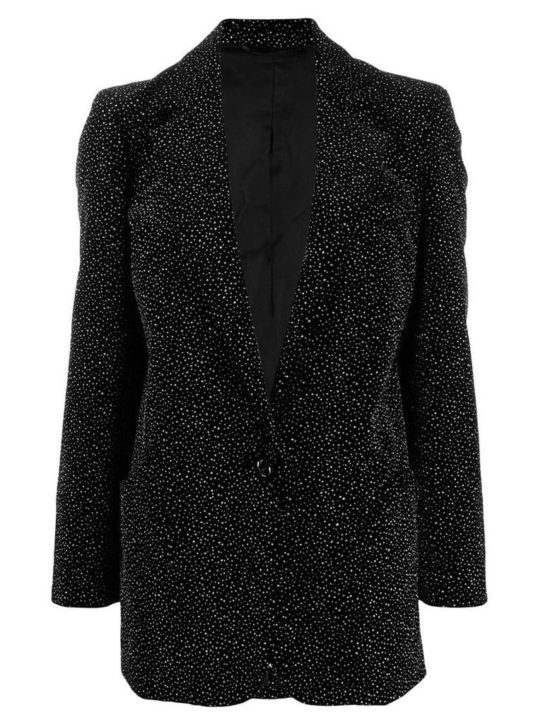 Blazé Milano crystal-embellished jacket - Black