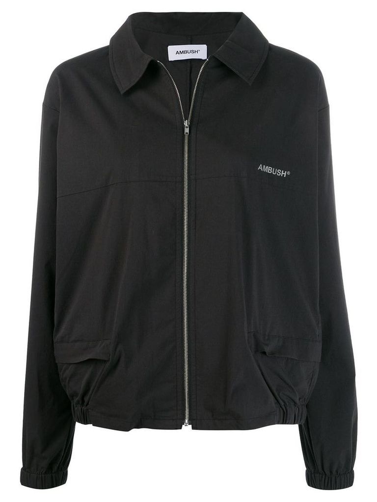 AMBUSH logo bomber jacket - Black