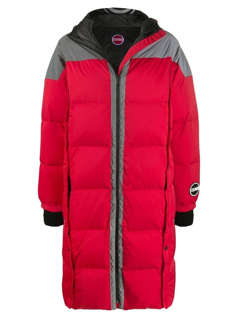 Colmar A.G.E. By Shayne Oliver padded oversized coat - Red