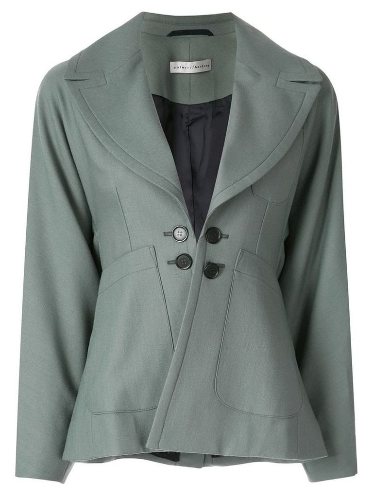 Palmer / Harding button-embellished blazer - Green