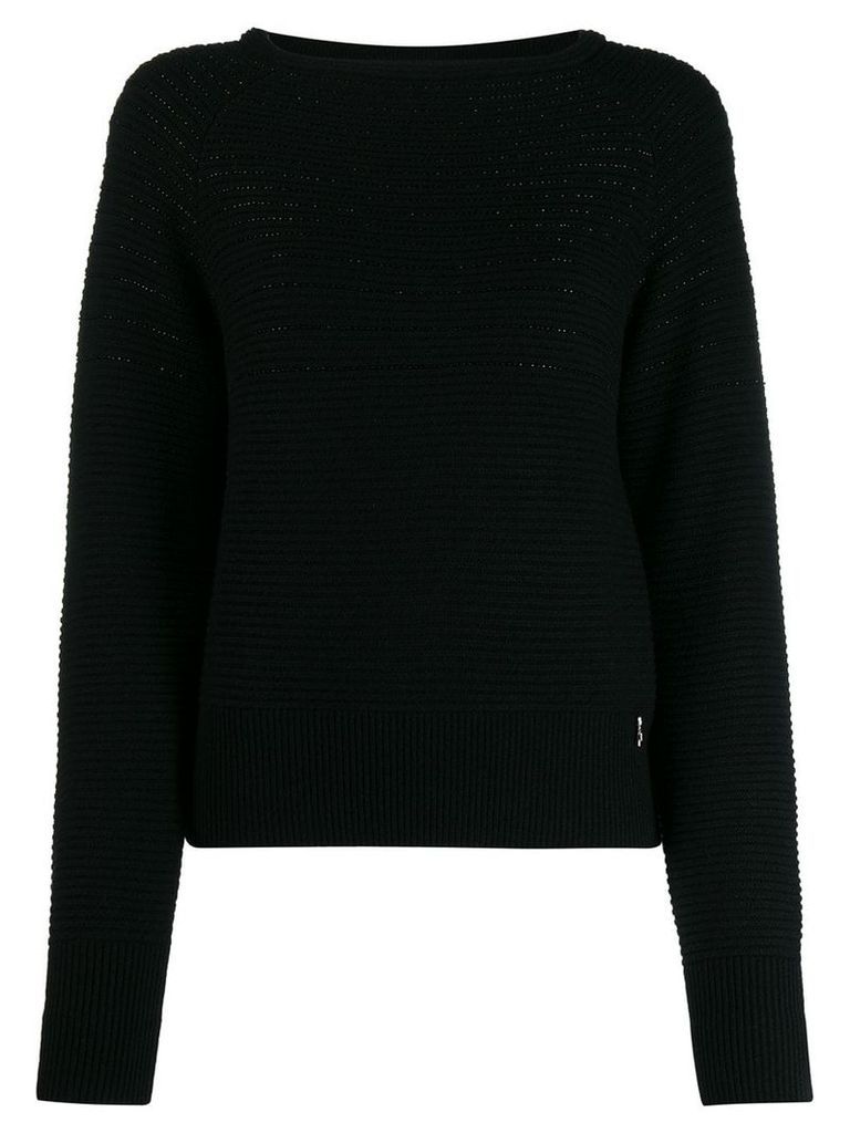 Patrizia Pepe knitted jumper - Black