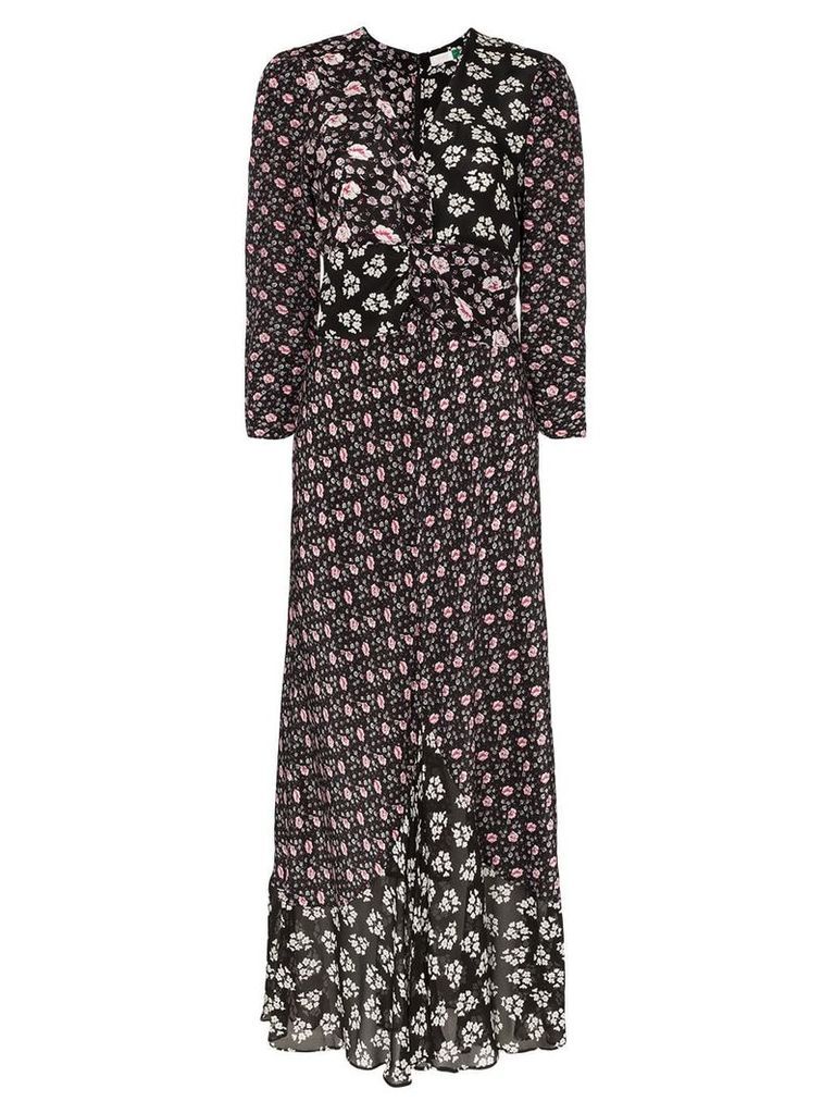 Rixo Chelsea floral print dress - Black
