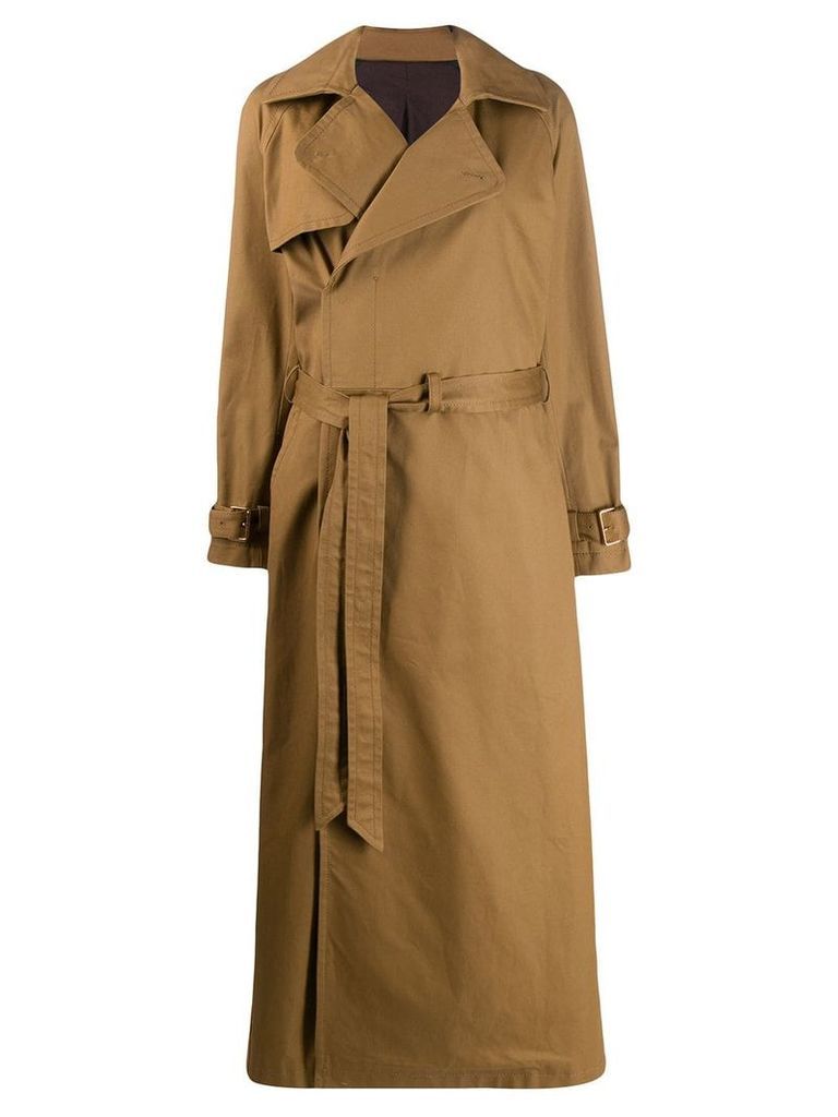 A.F.Vandevorst Matrix oversized trench coat - Brown