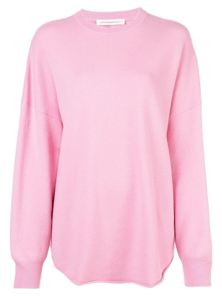 Extreme Cashmere bagg fit sweater - PINK