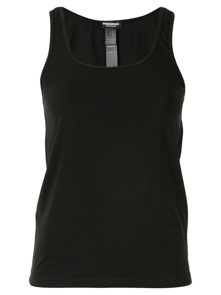 Dsquared2 fitted tank top - Black