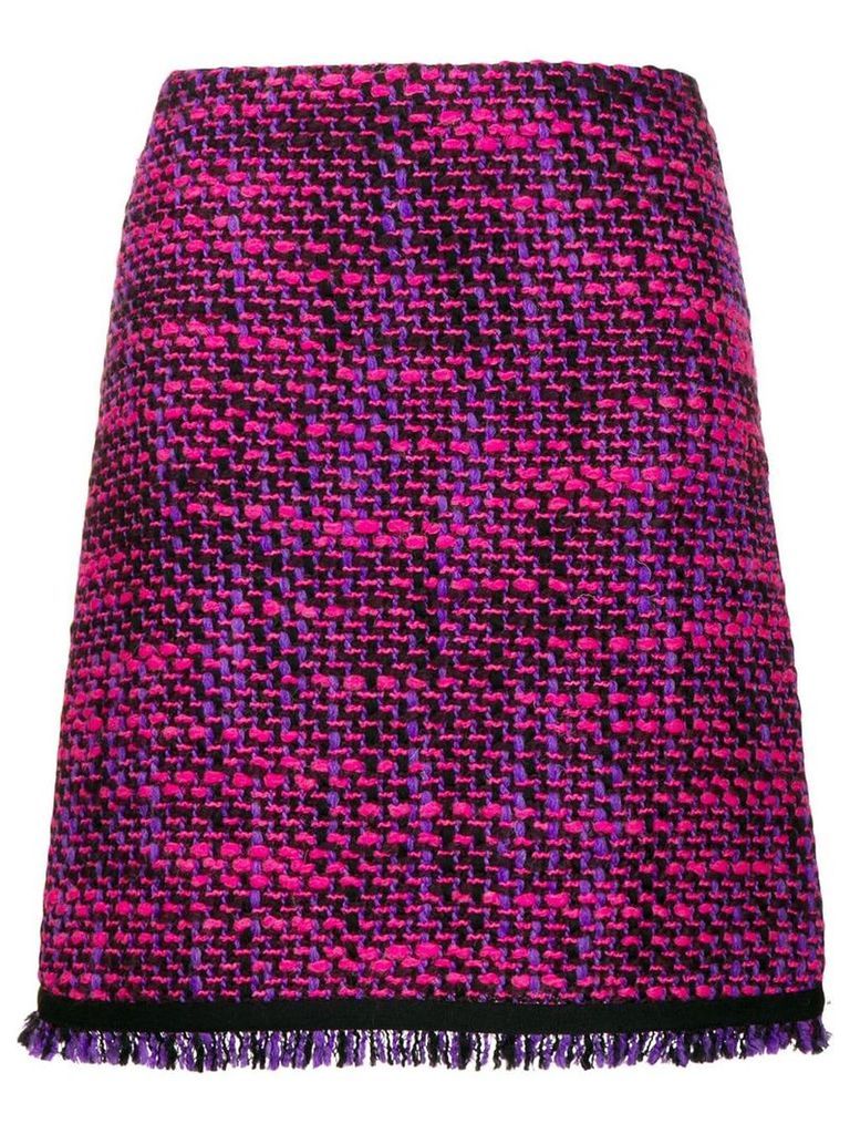 Escada Sport woven tweed skirt - PINK