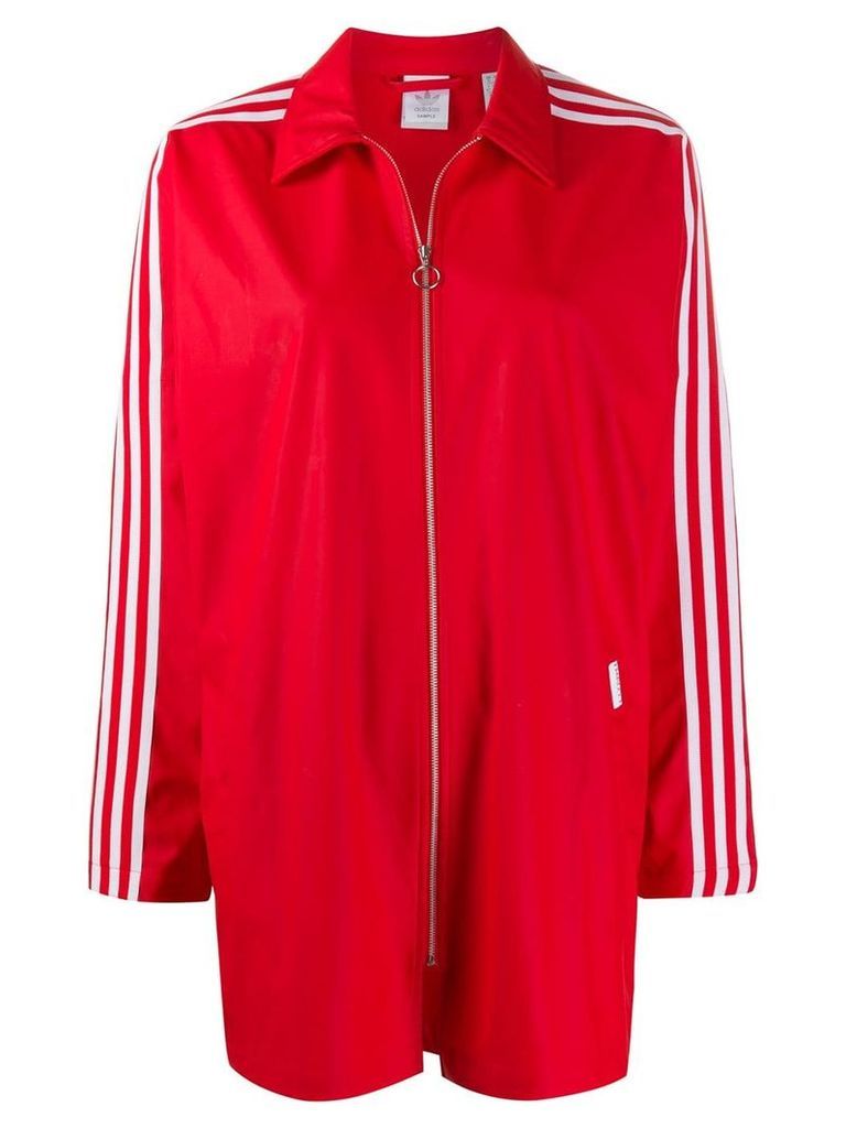 Fiorucci Fiorucci x Adidas Long jacket - Red