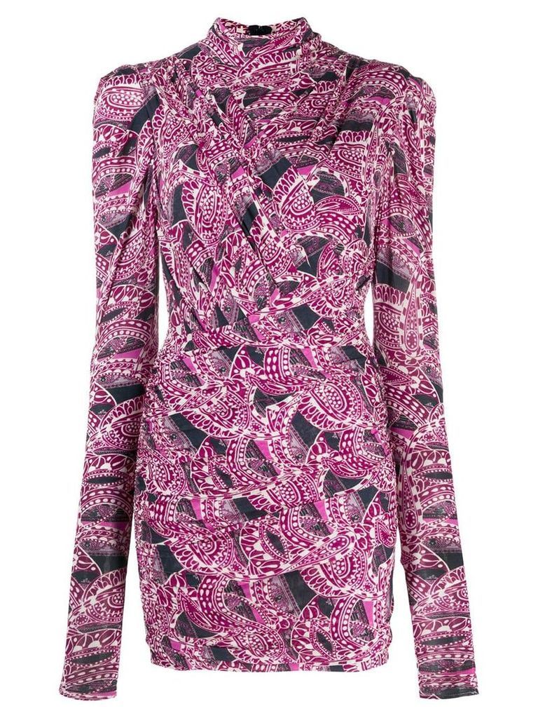 Isabel Marant Jisola fitted dress - PINK