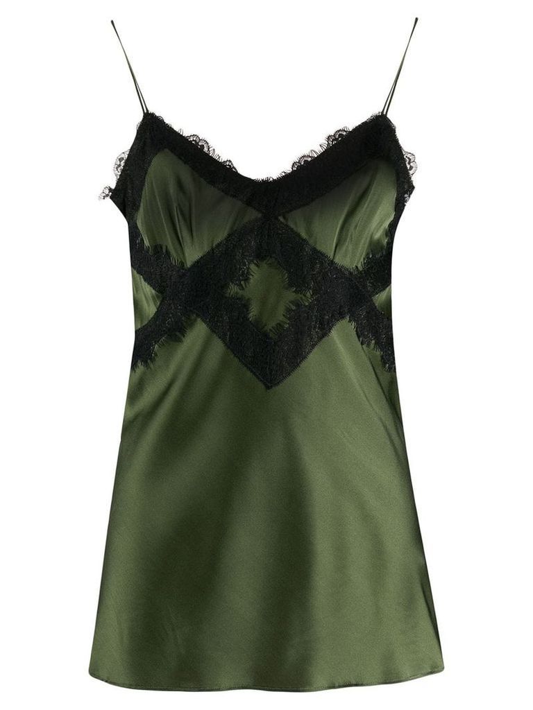 Dorothee Schumacher Shimmering Mystery camisole - Green