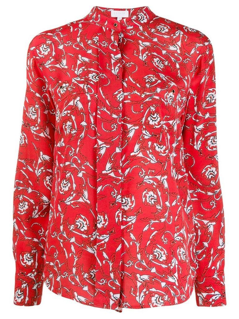 Escada Sport floral print shirt - Red