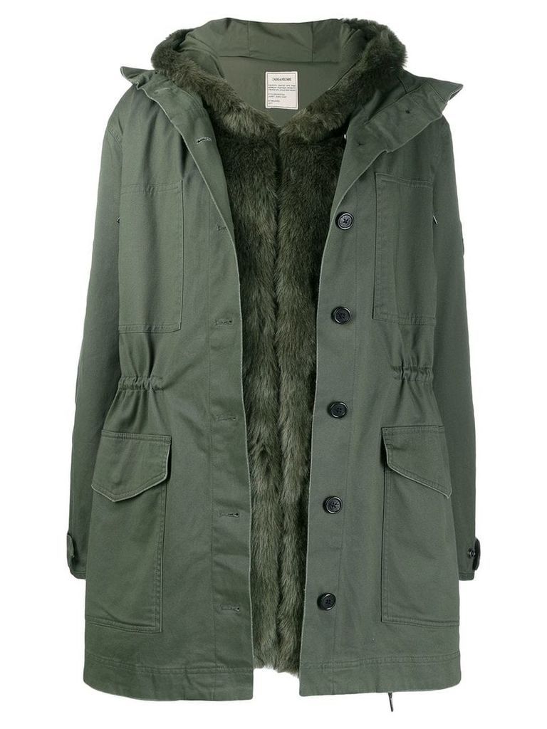 Zadig & Voltaire hooded parka - Green