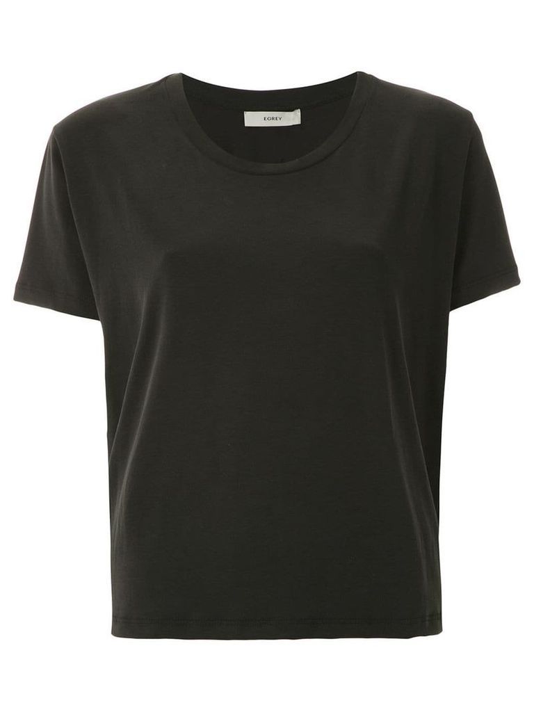 Egrey short sleeves T-shirt - Black