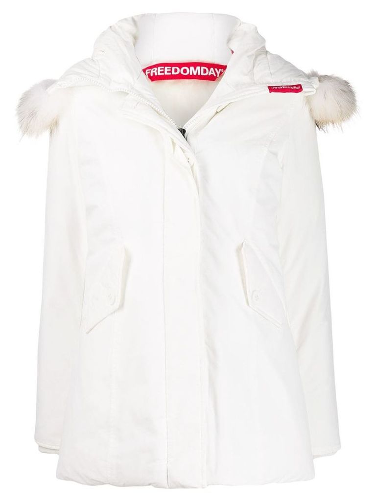 Freedomday Chamois coat - White
