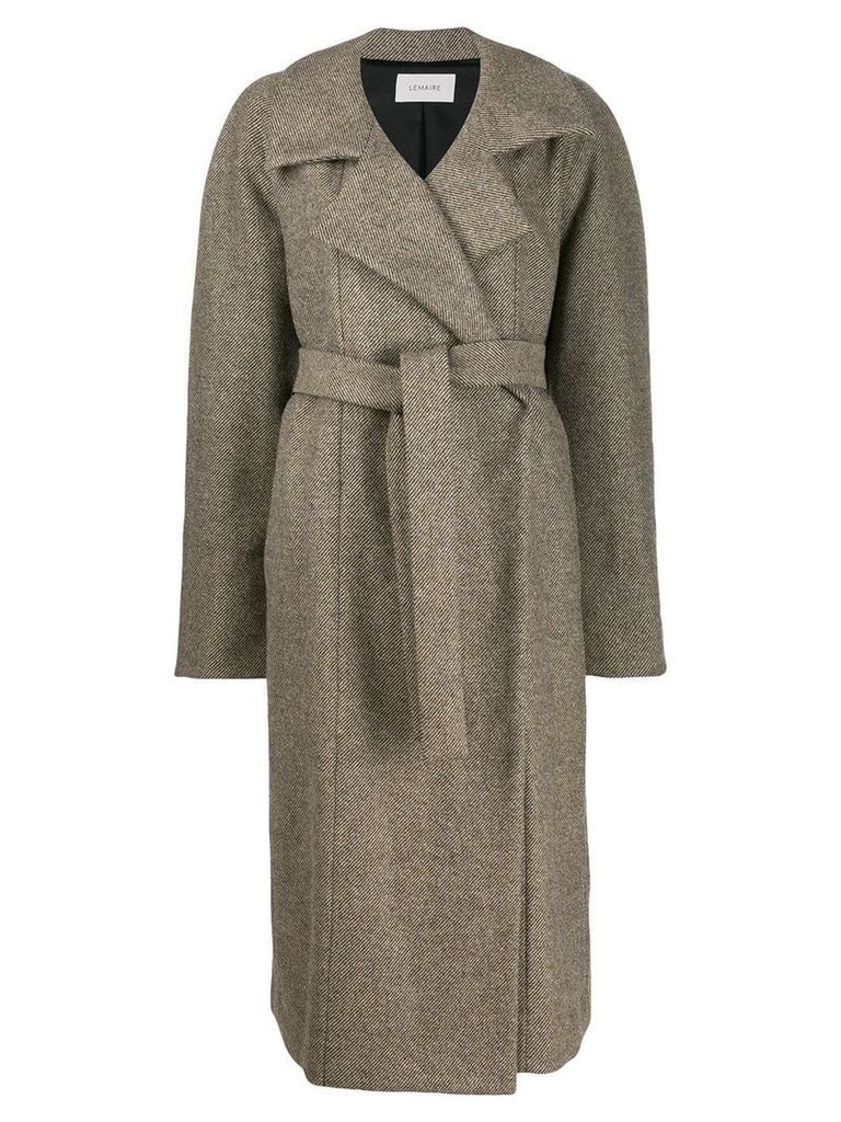 Lemaire belted coat - Neutrals