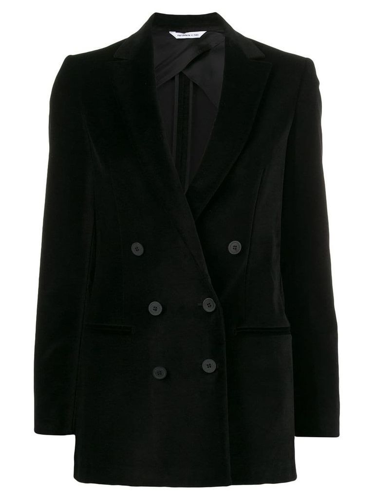 Tonello fitted velvet blazer - Black