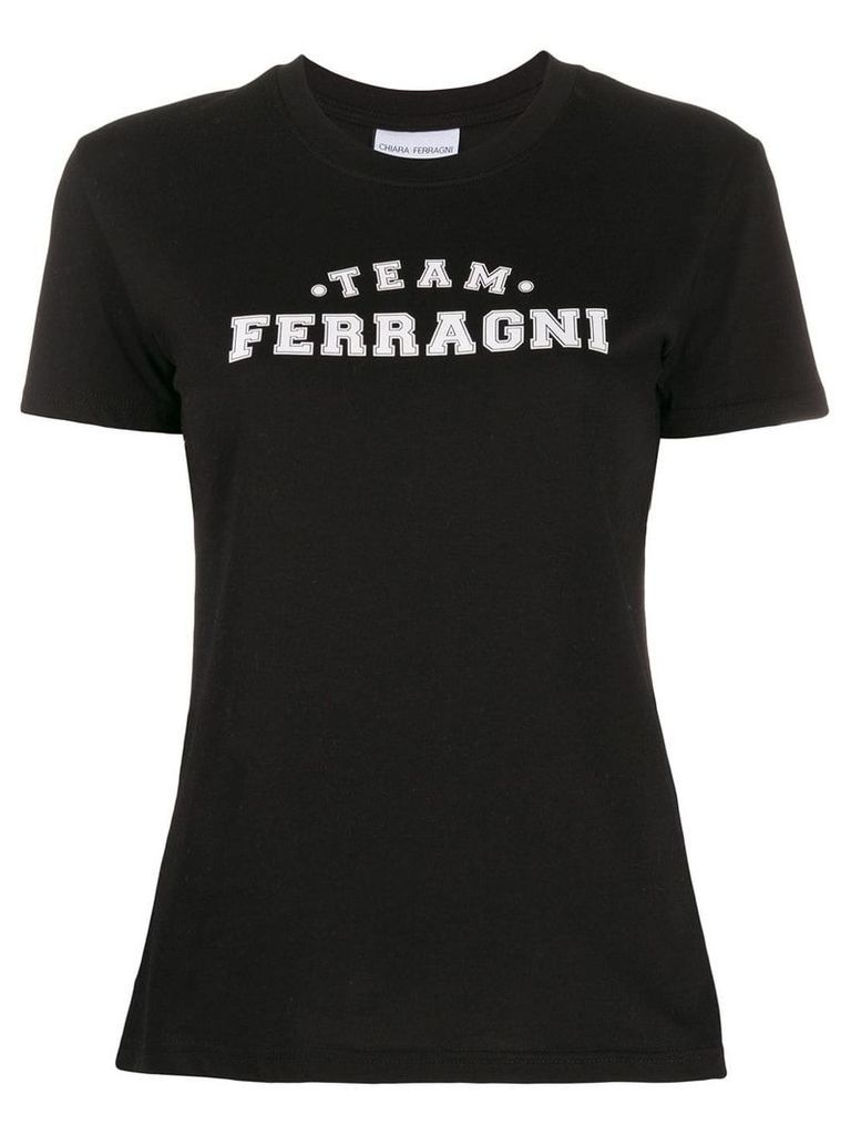 Chiara Ferragni logo T-shirt - Black