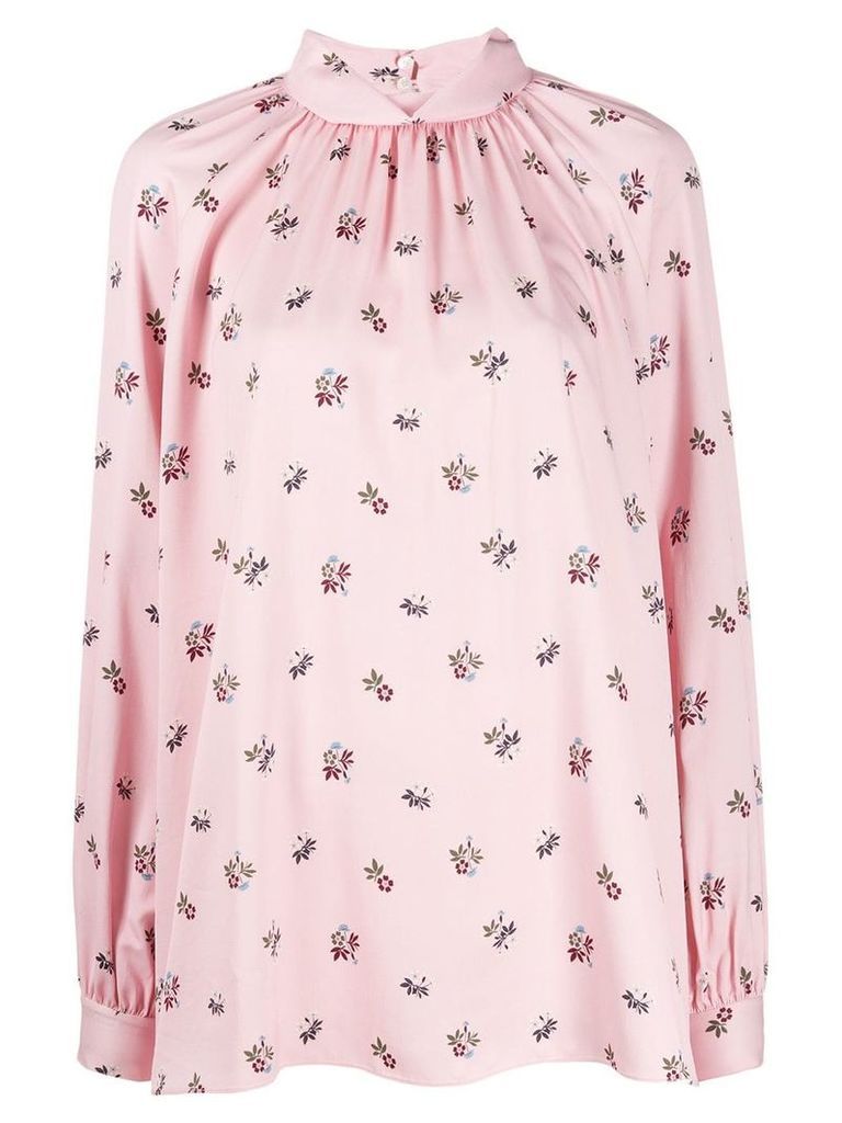 Mulberry Hettie floral print blouse - PINK