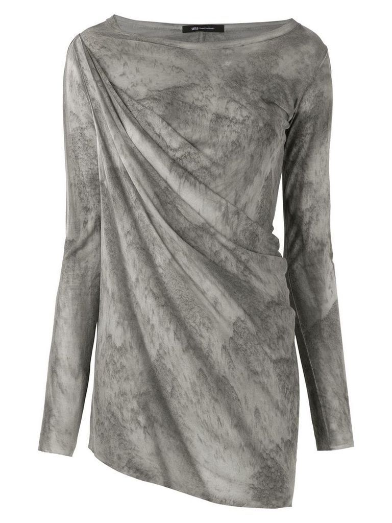 Uma Raquel Davidowicz Central tinted blouse - Grey