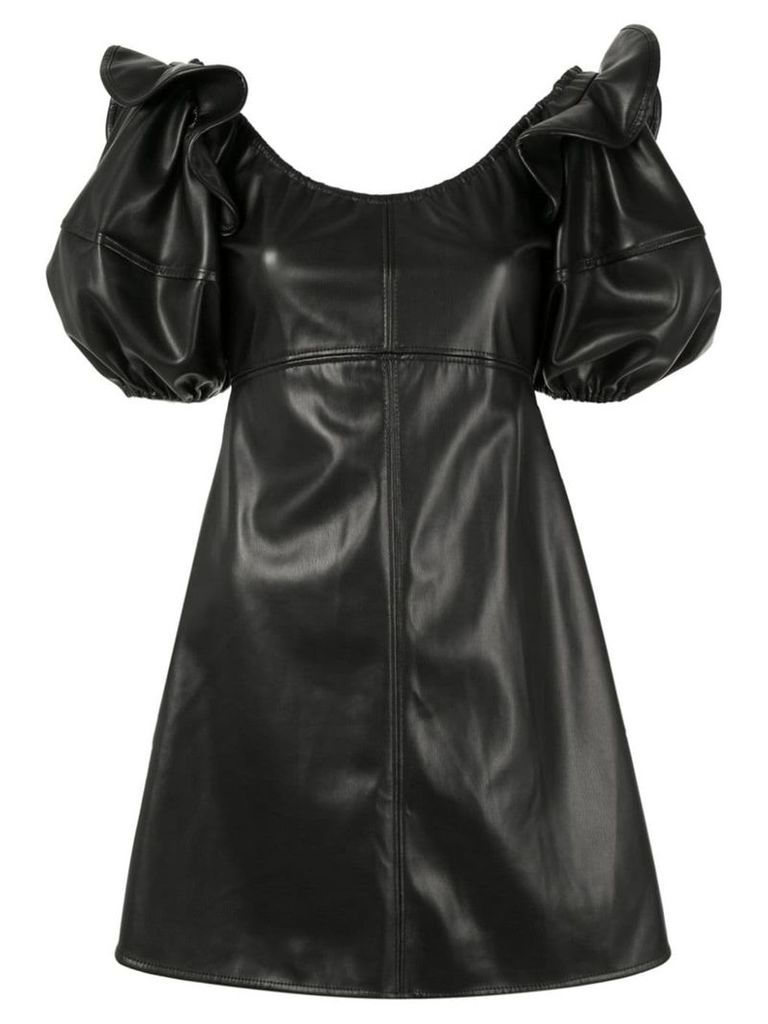 Ellery Valeria bubble-sleeve dress - Black