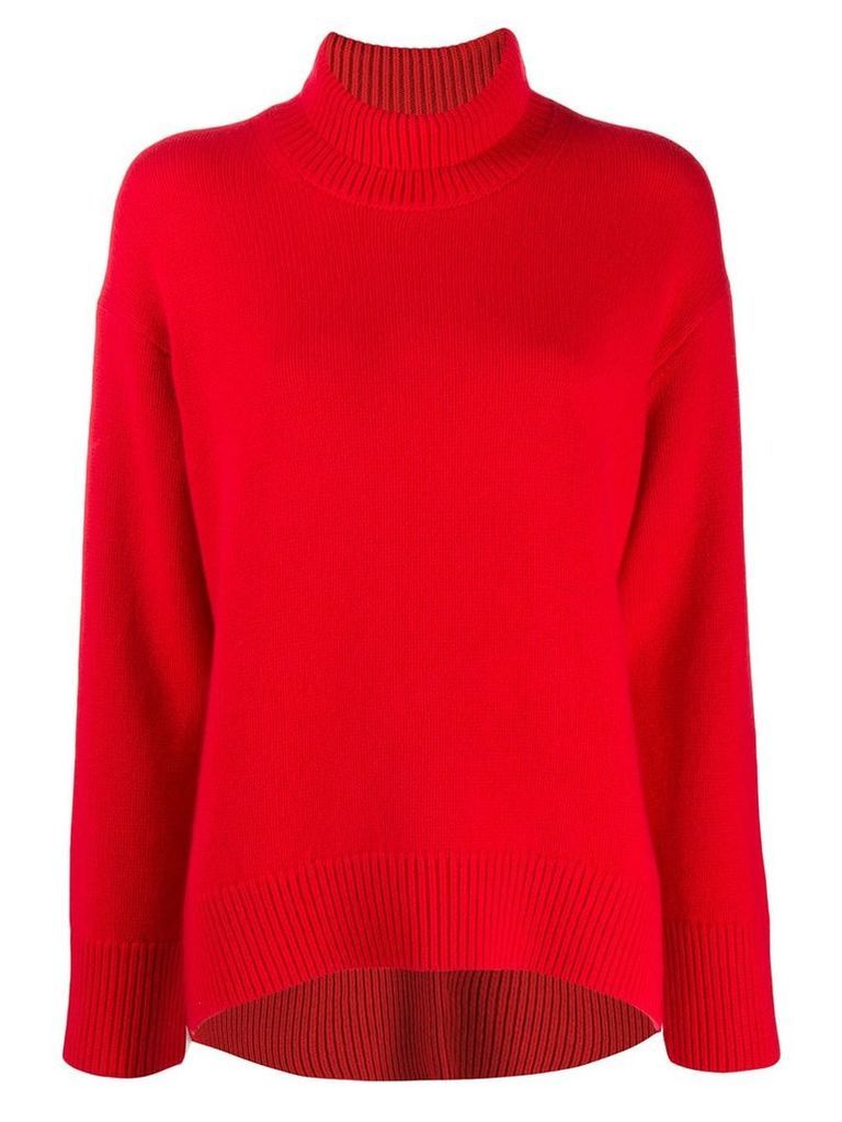 Sminfinity turtle neck sweater - Red