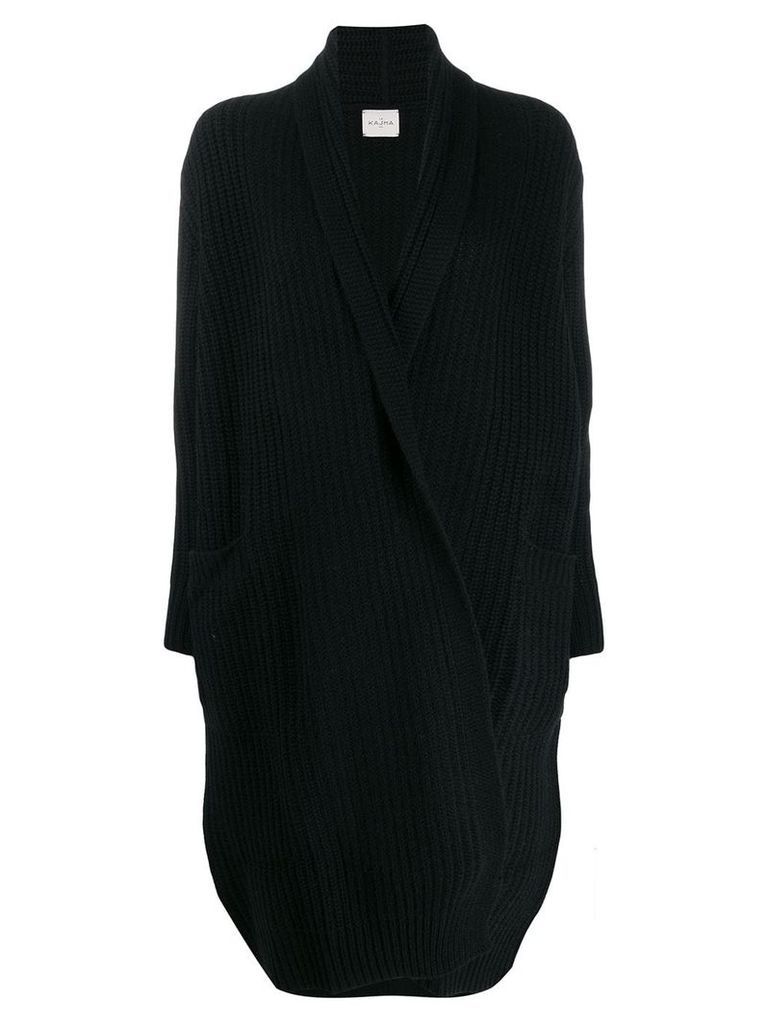 Le Kasha bermuda oversized cardigan - Black