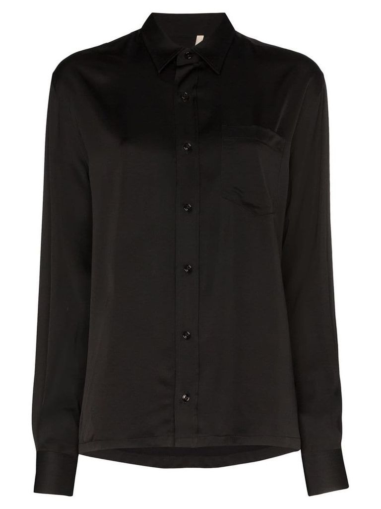 Sunflower Type button-up shirt - Black