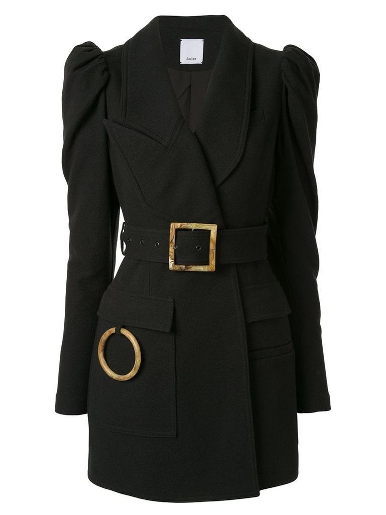 Acler Alameda blazer mini dress - Black