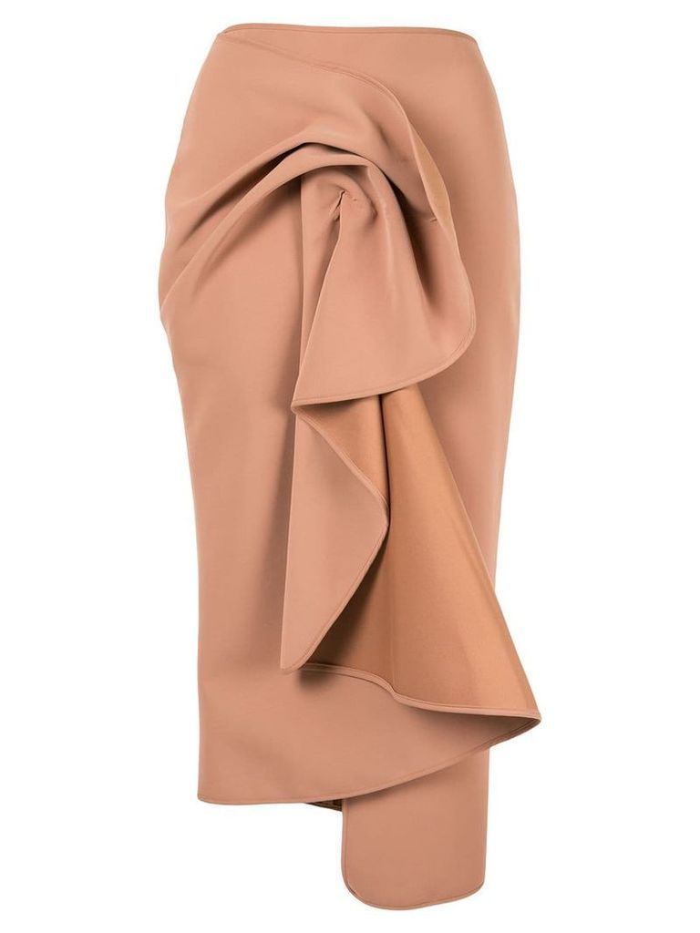 Acler Crawford skirt - Brown