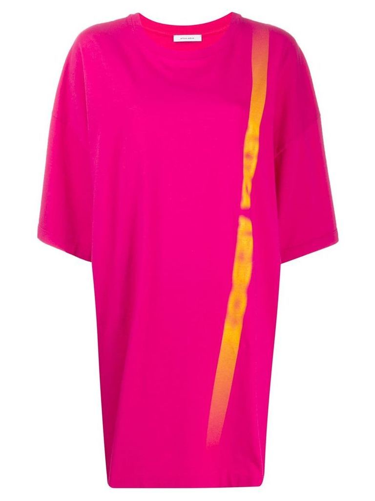Artica Arbox oversized T-shirt dress - PINK