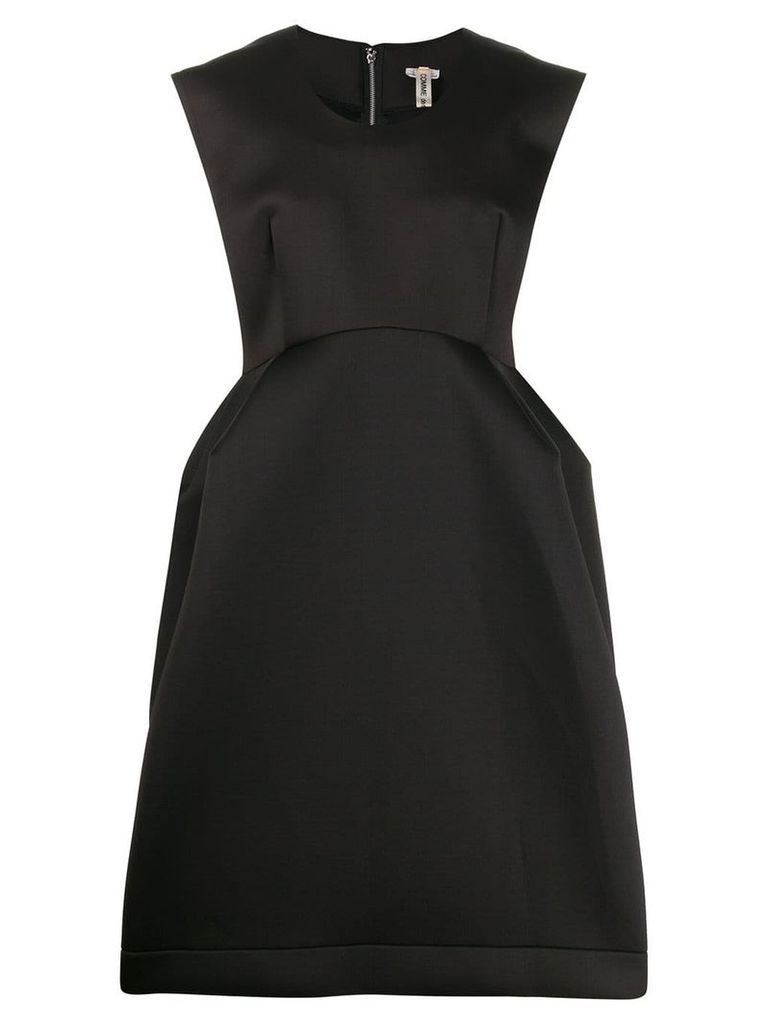 Comme Des Garçons oversized structured dress - Black