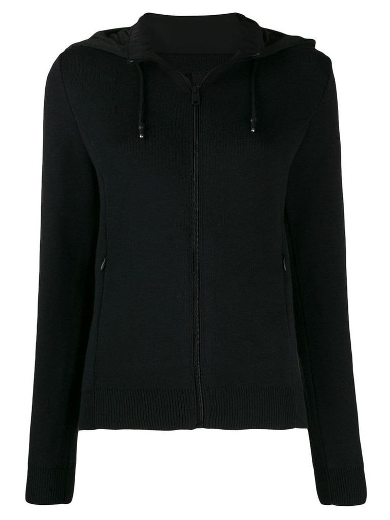 Ecoalf Aurkene zip up hoodie - Black