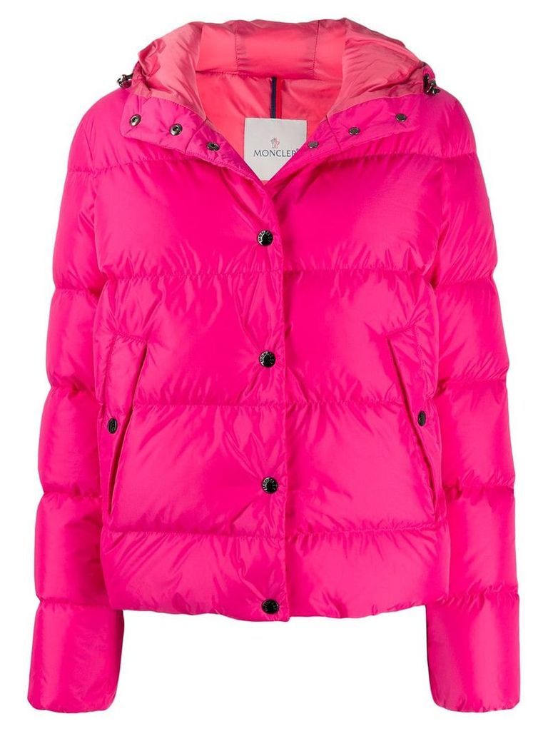 Moncler Lena quilted padded jacket - PINK