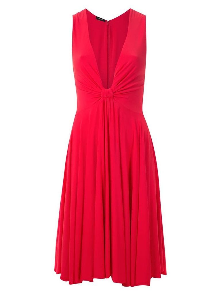 Tufi Duek short draped dress - Red