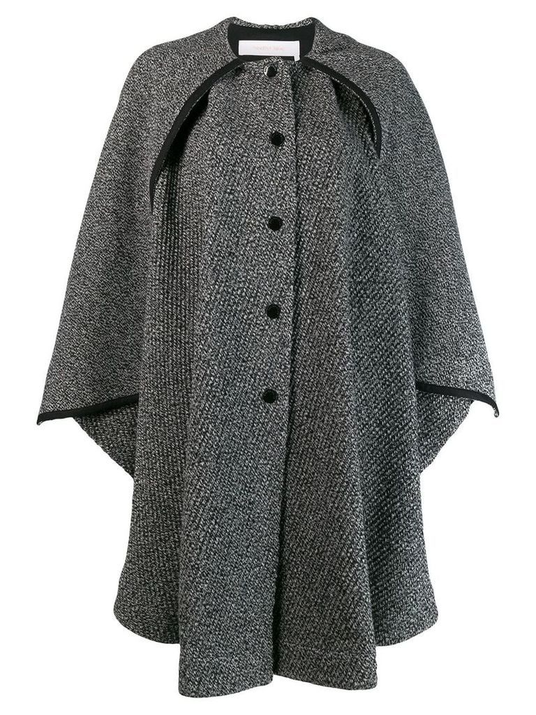 See By Chloé oversized cape coat - Black