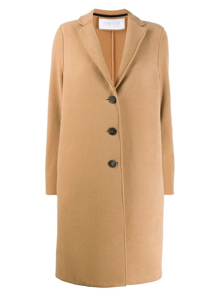 Harris Wharf London single breasted coat - Neutrals