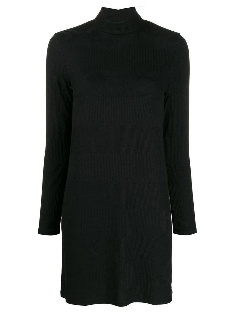 A.P.C. roll neck jumper dress - Black