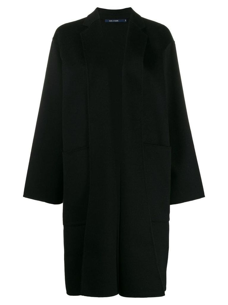 Sofie D'hoore boxy fit coat - Black