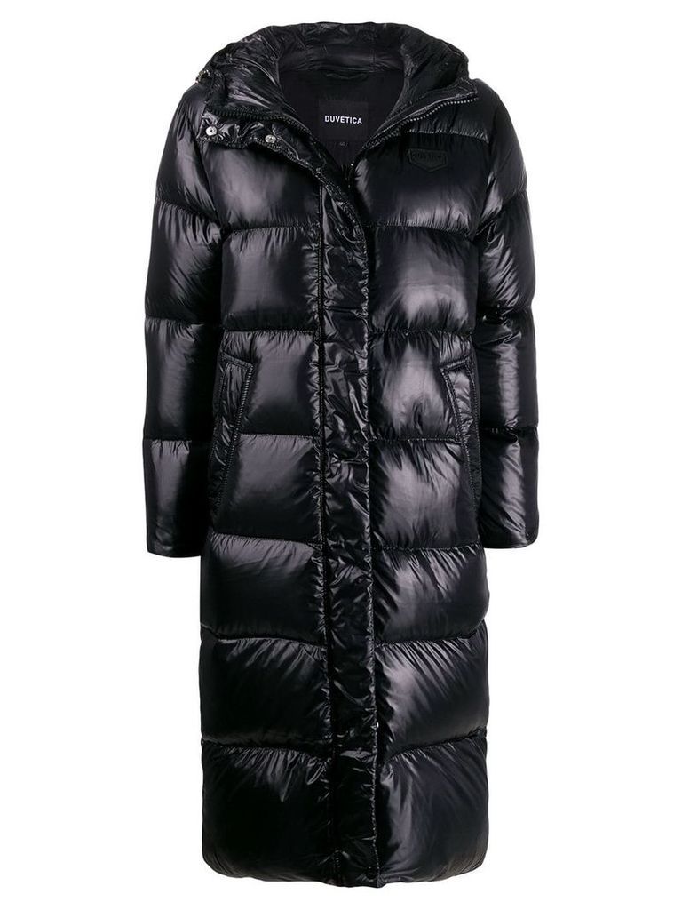Duvetica long padded coat - Black