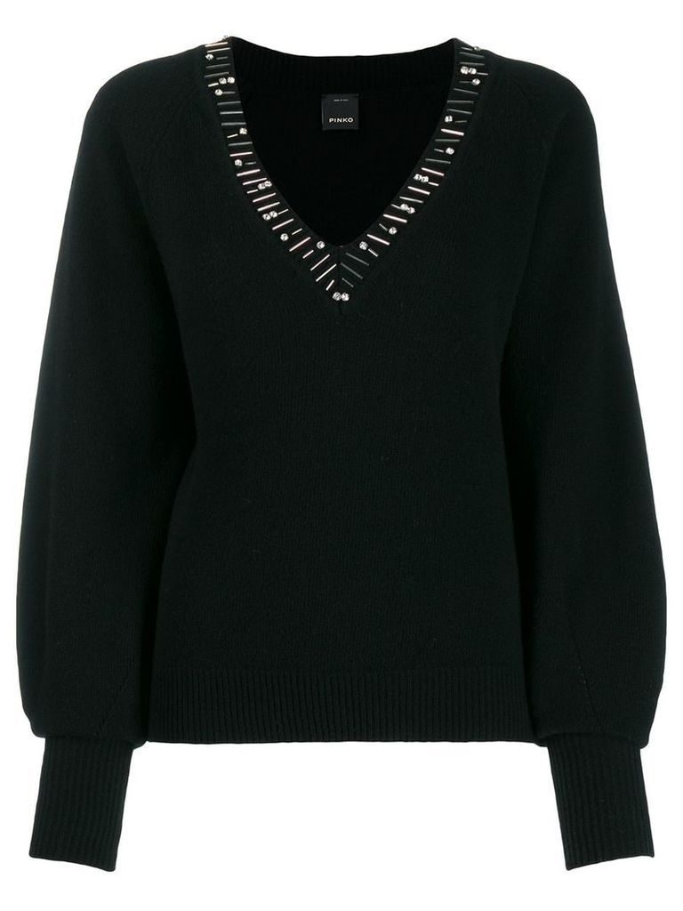 Pinko knitted jumper - Black