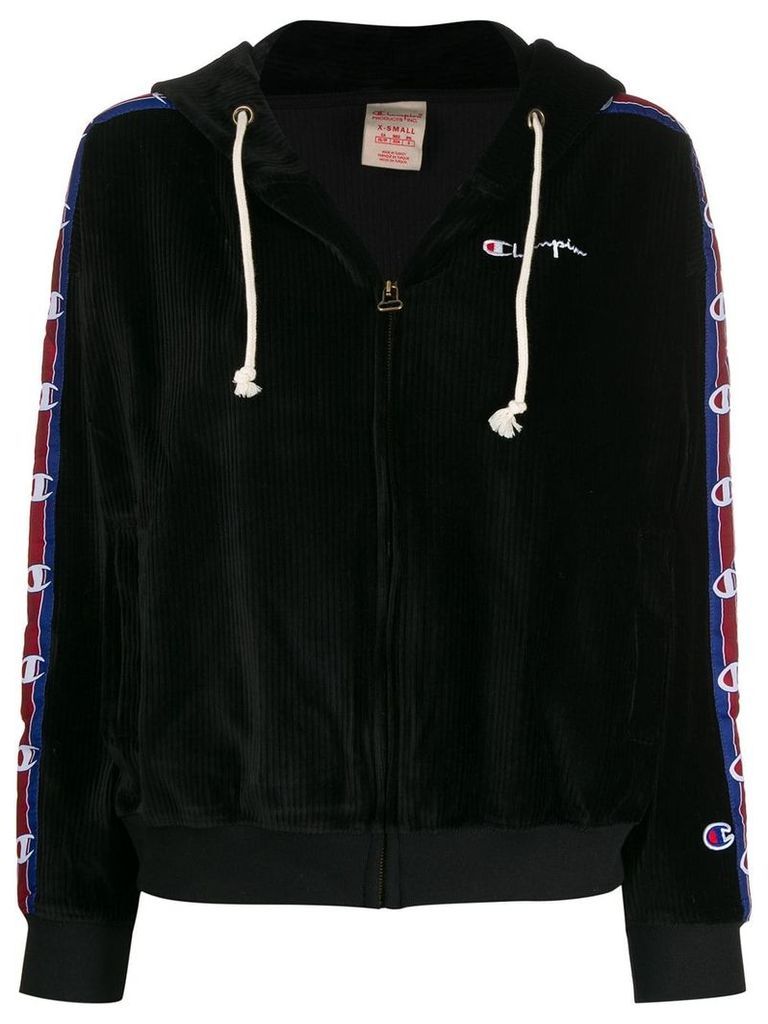 Champion corduroy zip-up hoodie - Black