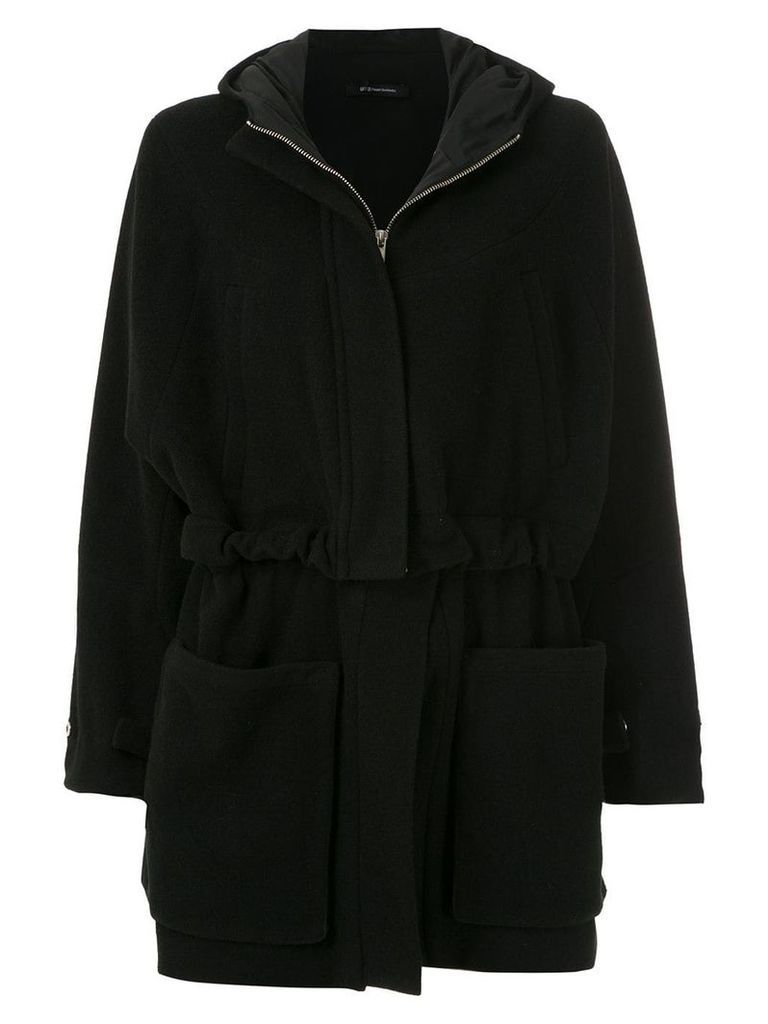 Uma Raquel Davidowicz Drexter hooded coat - Black