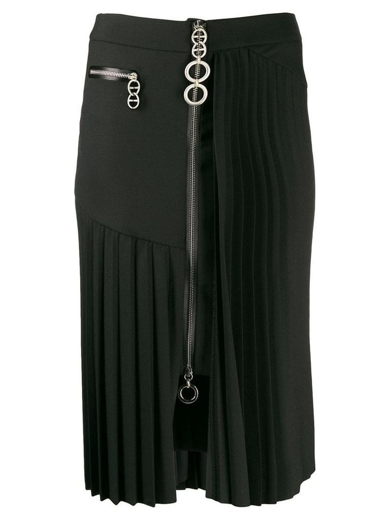 Smarteez side pleated skirt - Black