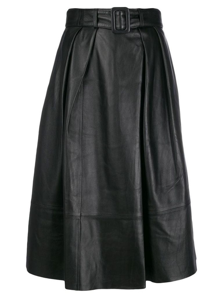 Tommy Hilfiger Tommy x Zendaya Fitted Pleated Waist Skirt - Black
