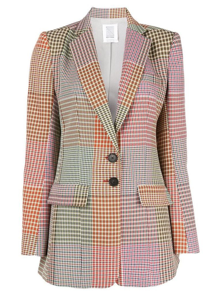 Rosie Assoulin check print blazer - Multicolour