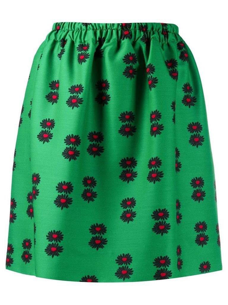 La Doublej floral print skirt - Green
