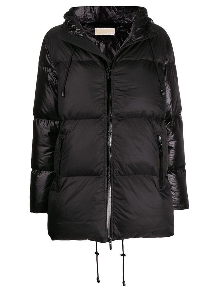 Michael Michael Kors zipped padded coat - Black