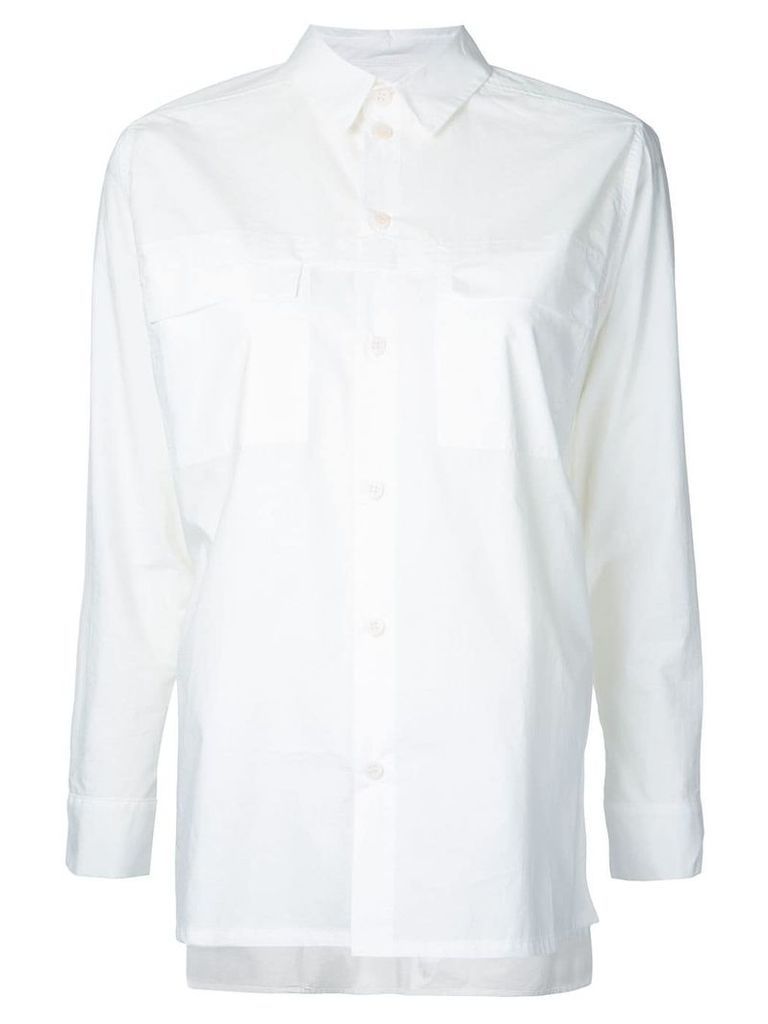 Toogood The Farmer multi-button cuff shirt - White
