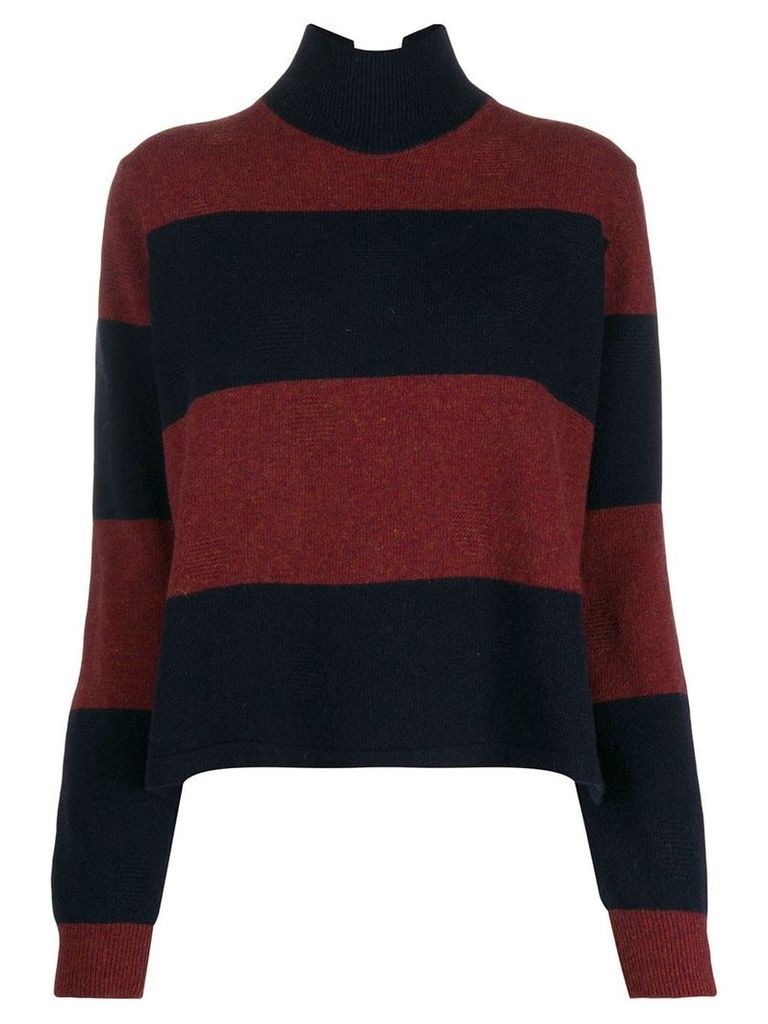 PS Paul Smith large stripes jumper - Blue