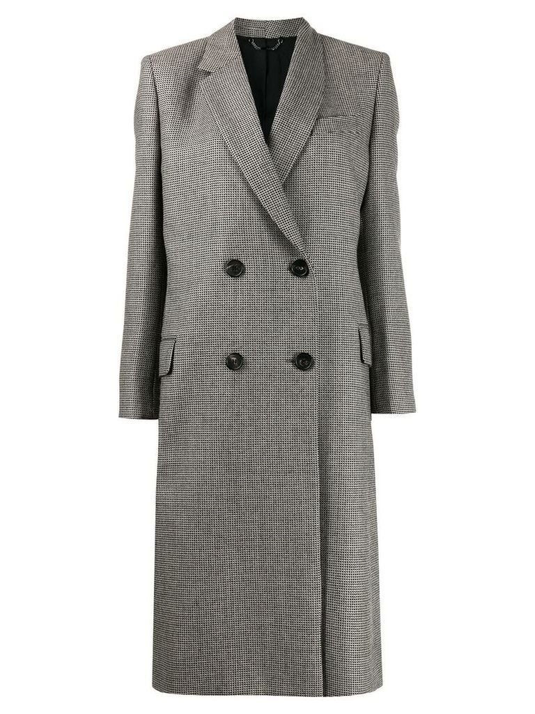 Fendi double breasted coat - Brown